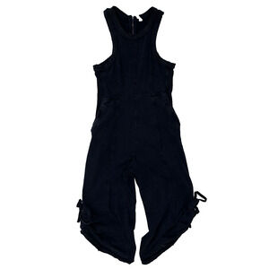 Anthropologie Daily Practice Sleeveless Seamed Wide-Leg Jumpsuit Women's S Black